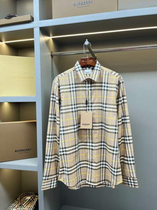 Picture of Burberry Shirt Long _SKUBurberryS-2XLaztx908825732